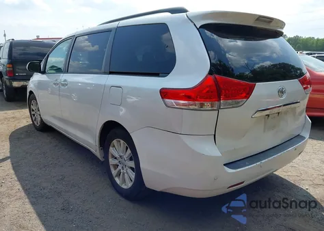 2013 Toyota Sienna Limited 7 Passenger из США, поврежденный, VIN 5TDDK3DC4DS053496